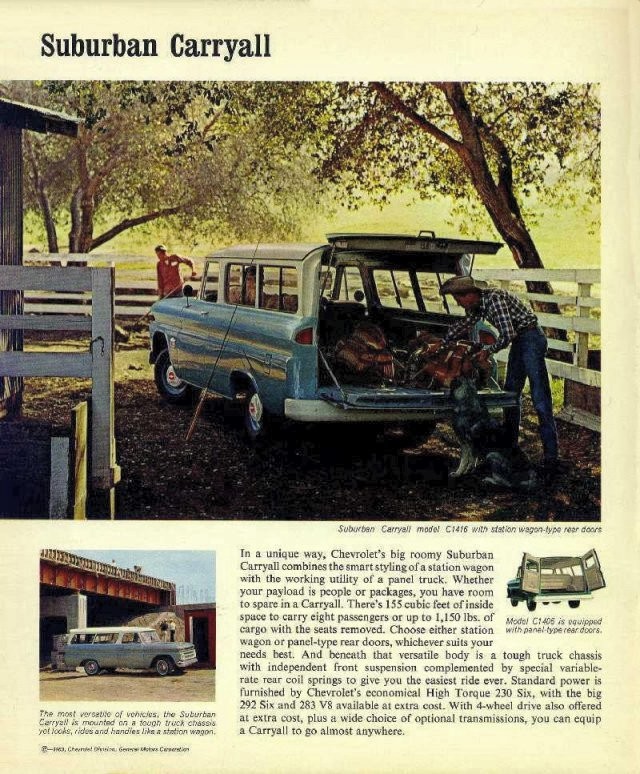 1964 Chevrolet Suburban Brochure Page 4
